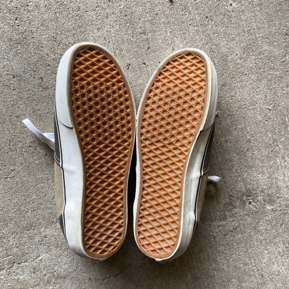 Vans off the Wall Skate Shoes Men's 10 Canvas Lace Up Low Top Sneakers - Picture 6 of 6